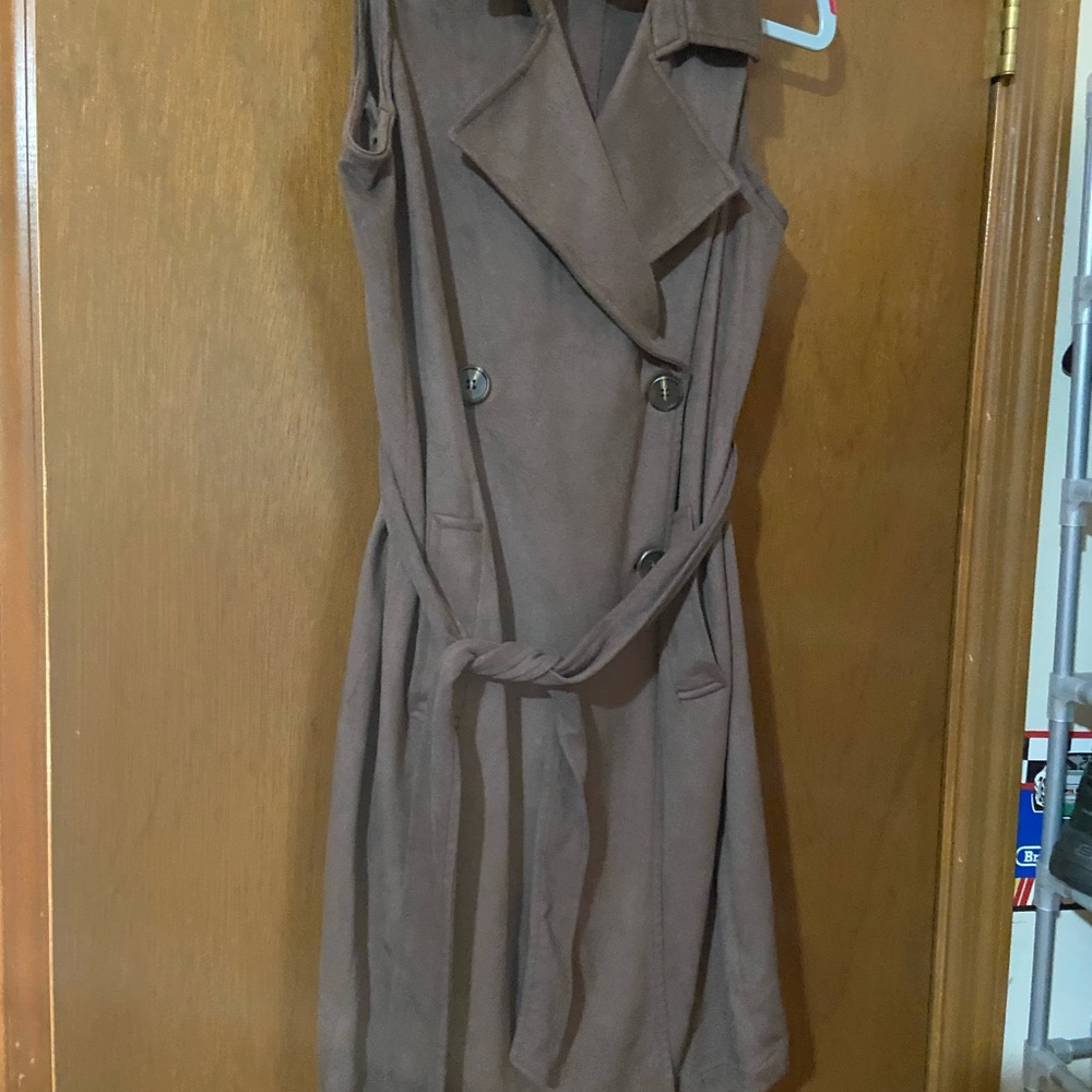 Suede dress
